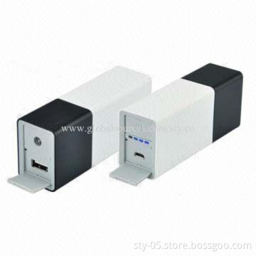 5,200mAh Power Banks with Unique Design, Suitable for iPad, iPhone and Google's Android Smartphones